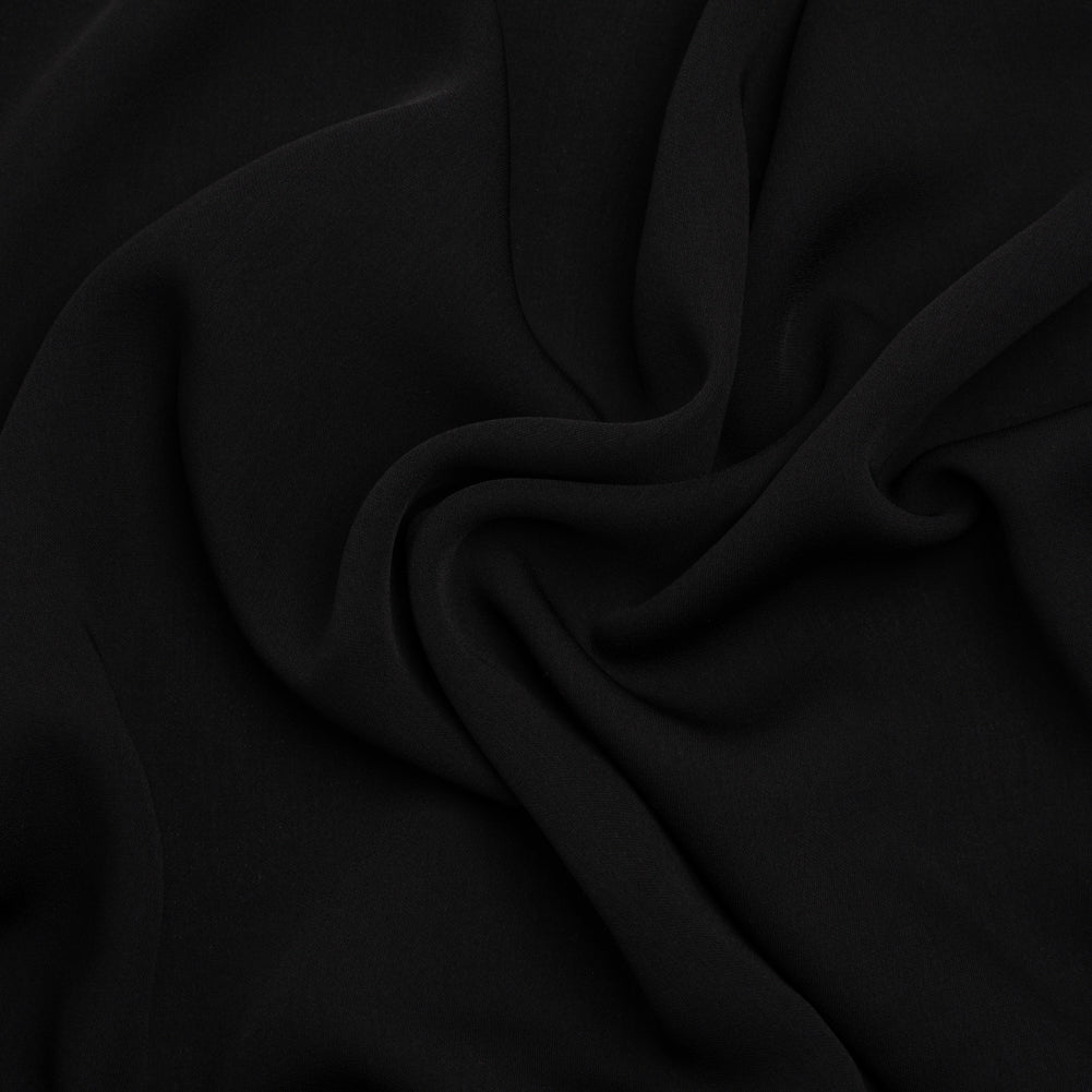 Famous Australian Designer Black Drapey Polyester Woven - Joann Fabrics