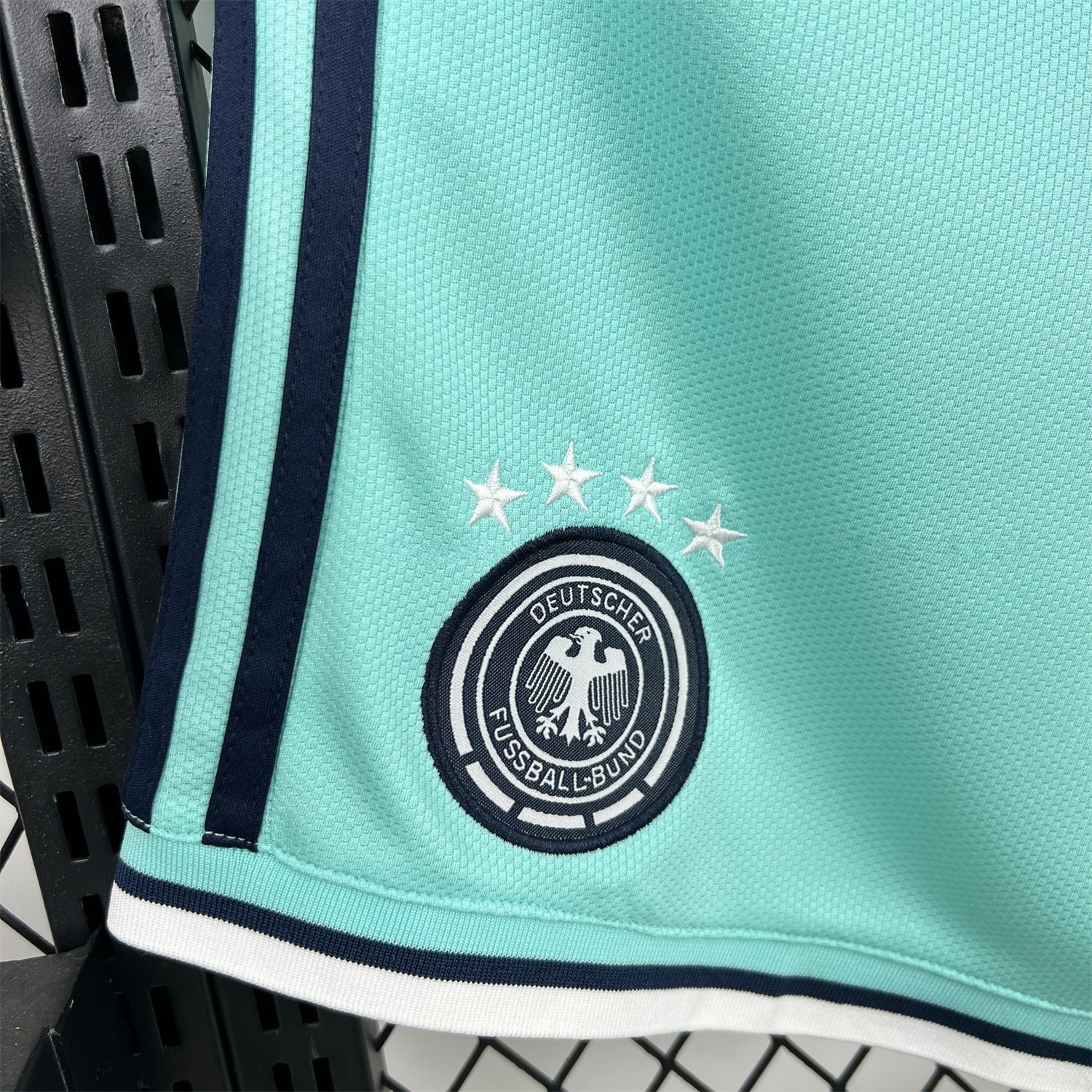 Germany 2026 Away Green Shorts - Fans Version - UnitedFutballJersey