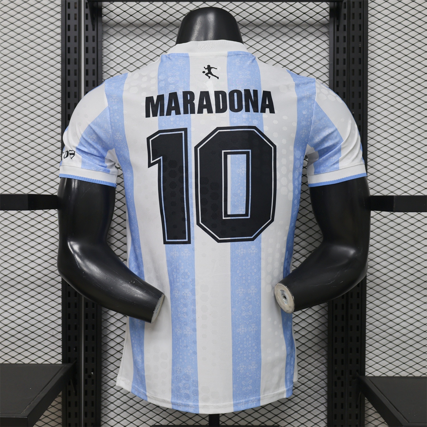Argentina 2026 White Blue Maradona Special Kit - Player Version - UnitedFutballJersey