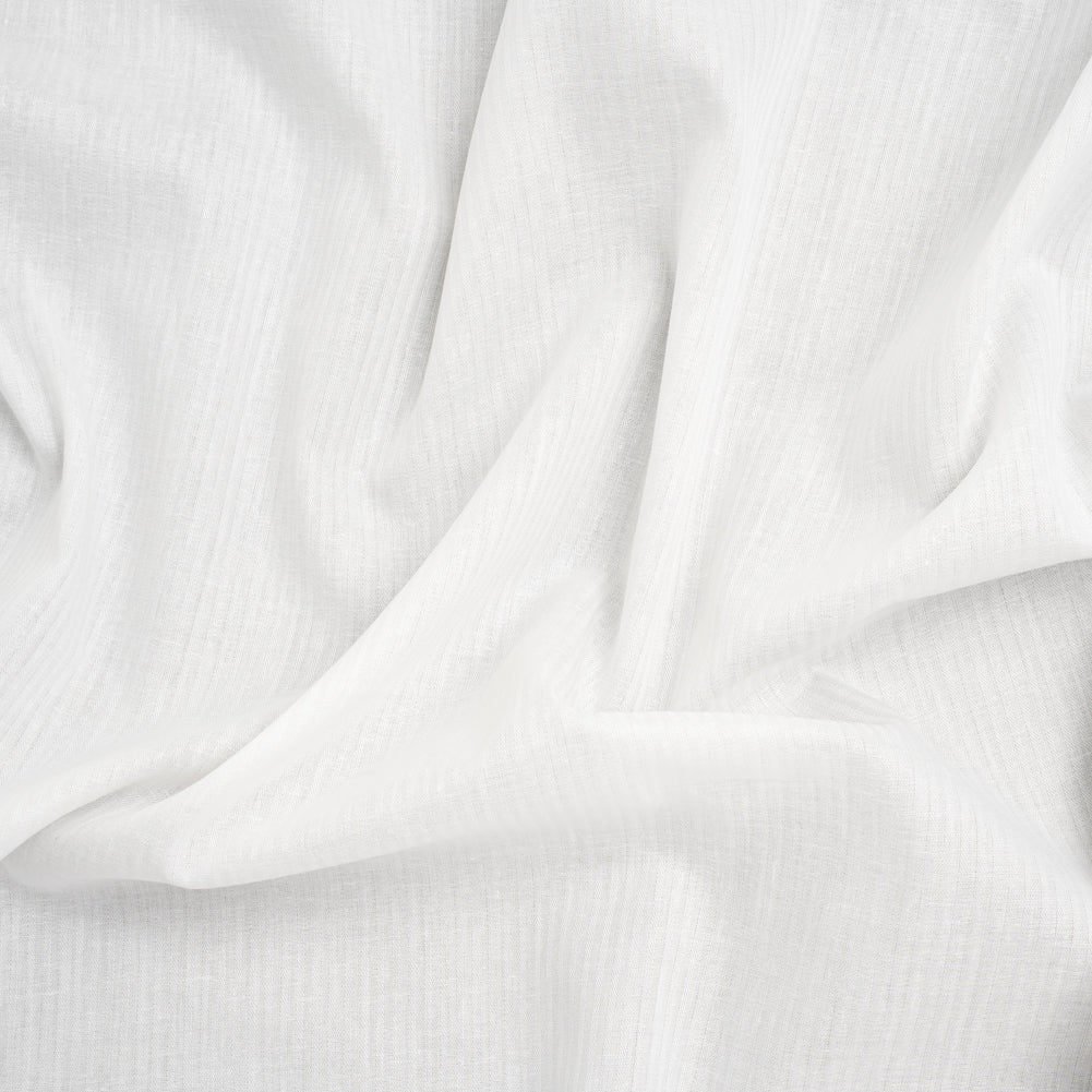 Cotton Herringbone Twill - White - Deadstock - Joann Fabrics