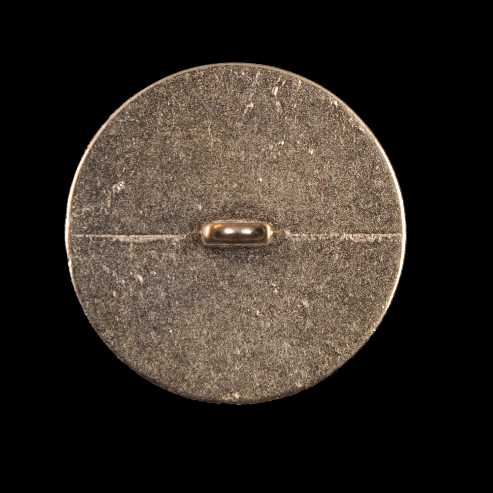 Italian Gold Hammerred Metal Shank Back Button - 44L/28MM - Joann Fabrics