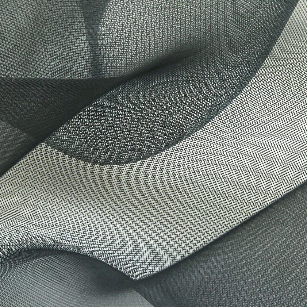 Stiff Mesh-Like Polyester Organza - Black - Iris Collection - Joann Fabrics