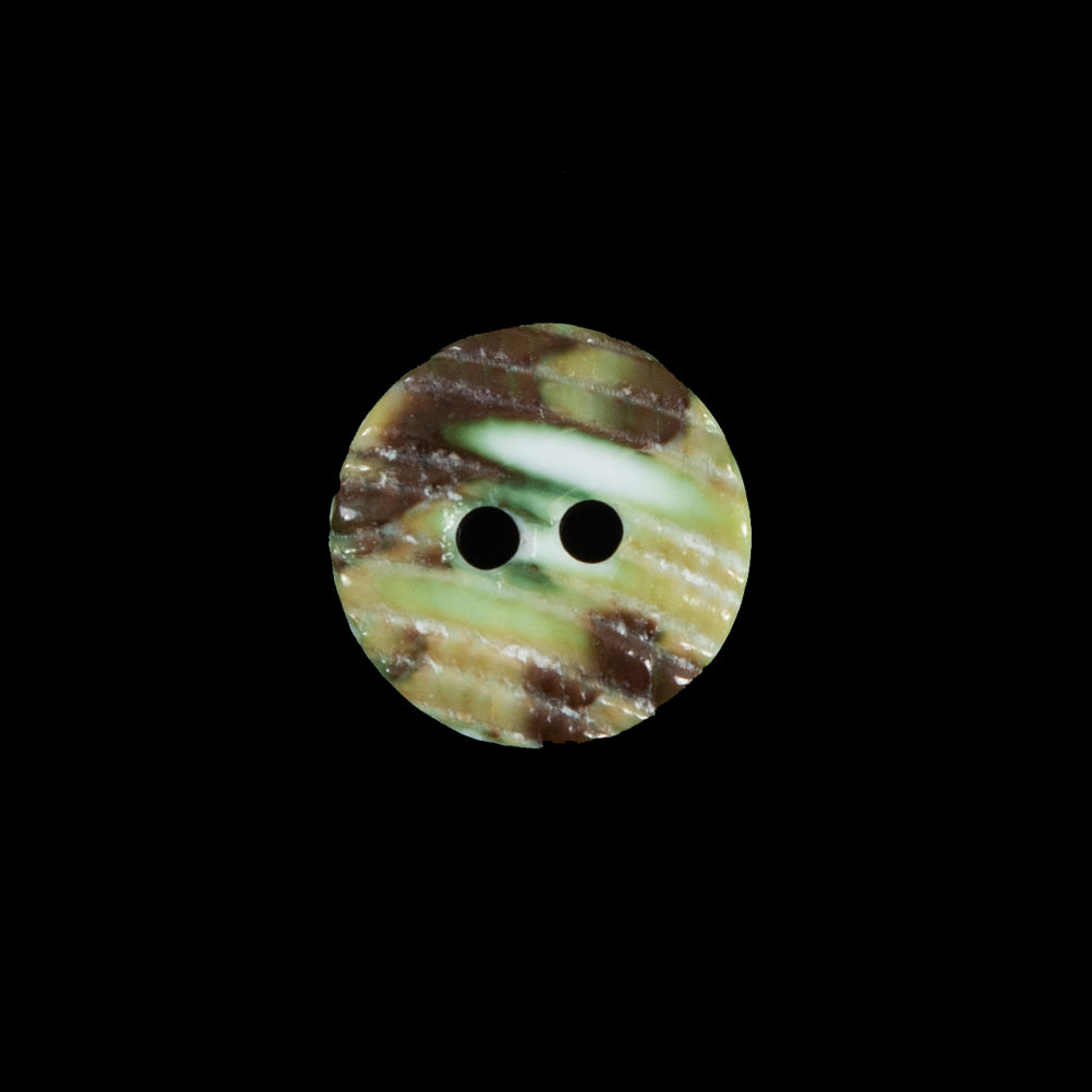 Italian Iridescent Concaving Mother of Pearl Button - 24L/15mm - Joann Fabrics