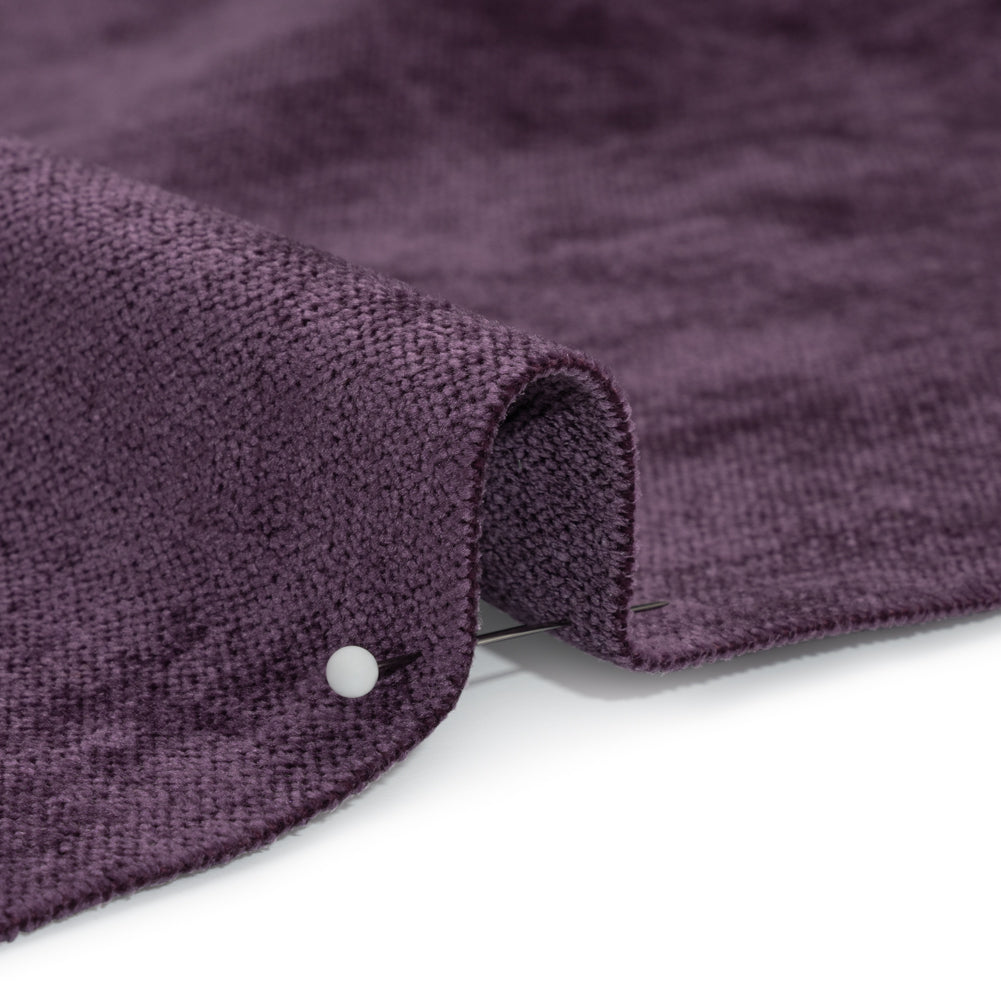 Upholstery Chenille with Latex Backing - Violet - Tonnet Collection - Joann Fabrics