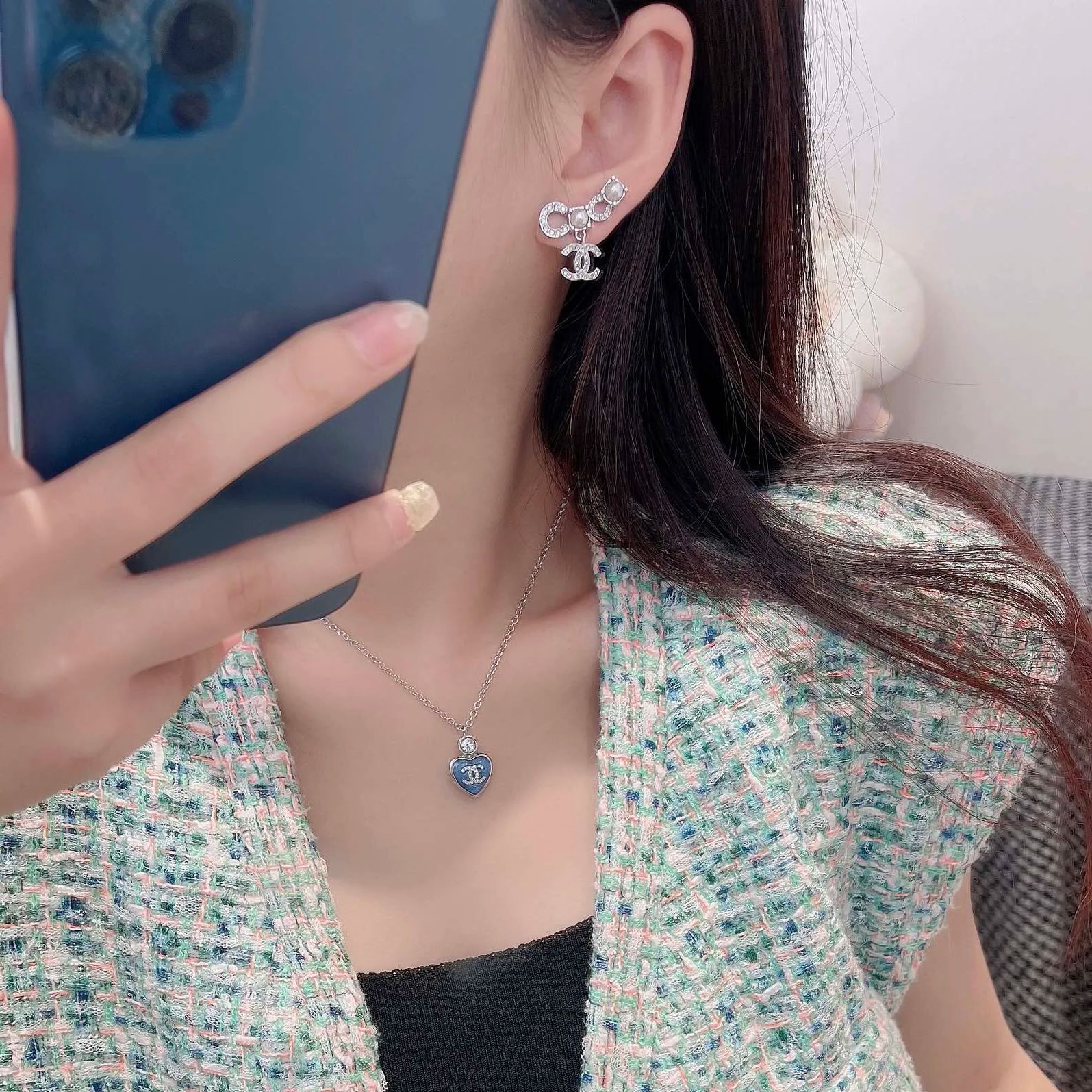 【シャネル】ピアス 0512-1-2