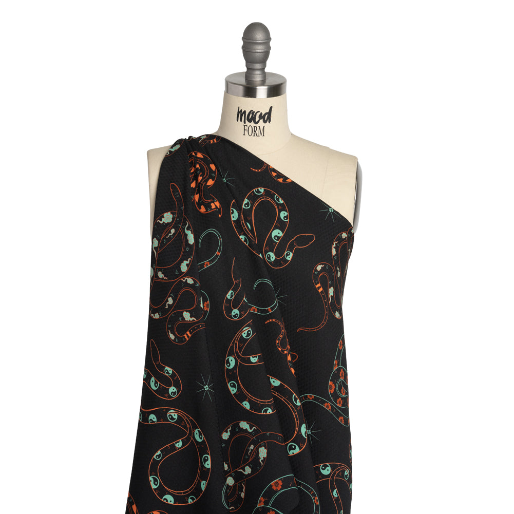 Mood Exclusive Love Intertwined Sustainable Viscose Diamond Jacquard - Joann Fabrics
