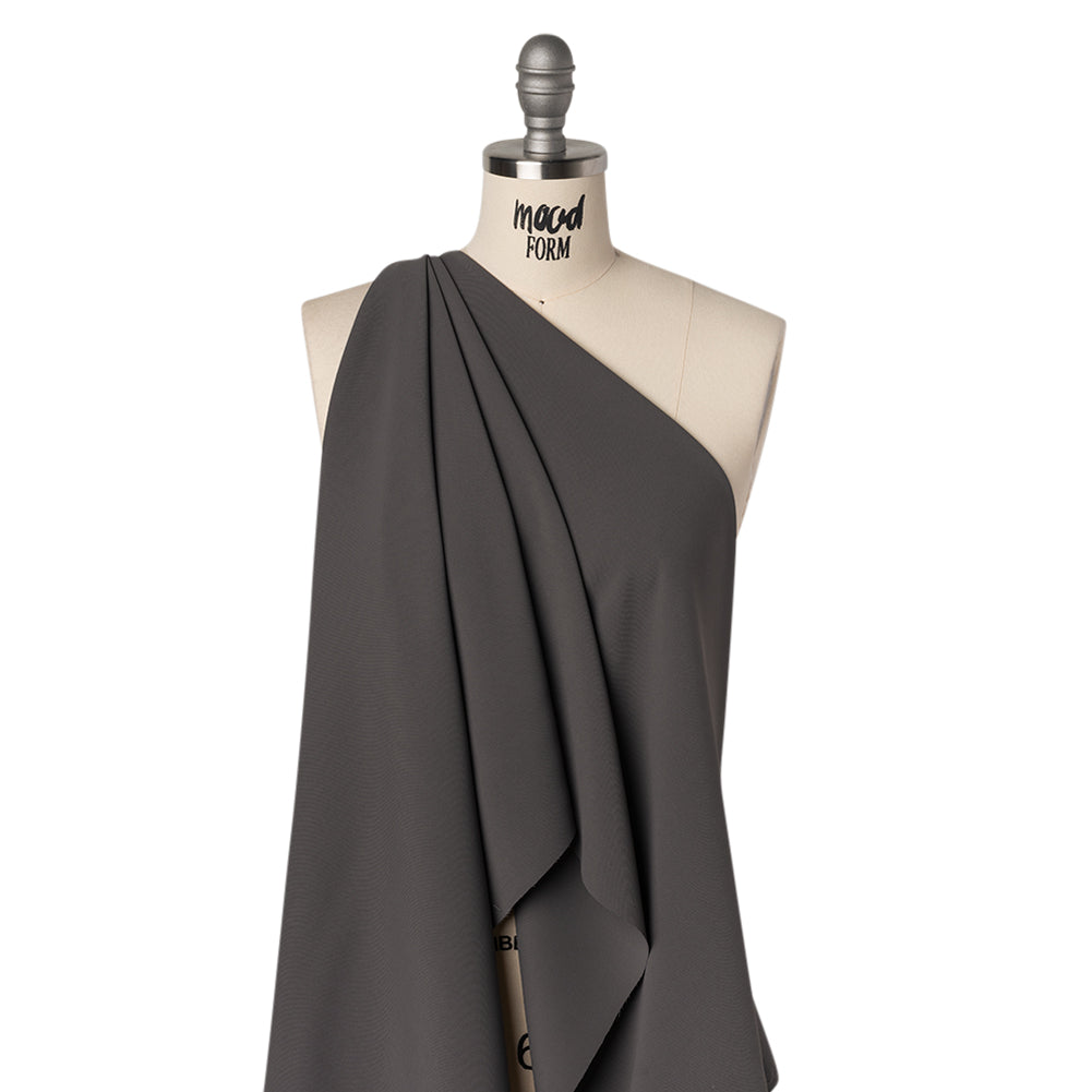 Soft Lightweight Polyester Gabardine - Charcoal - Stefanie Collection - Joann Fabrics