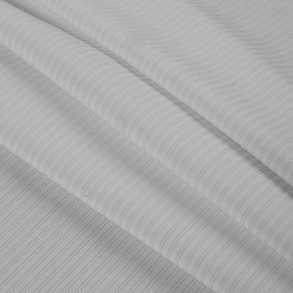 White Lurex Striped Wicking Jersey - Joann Fabrics
