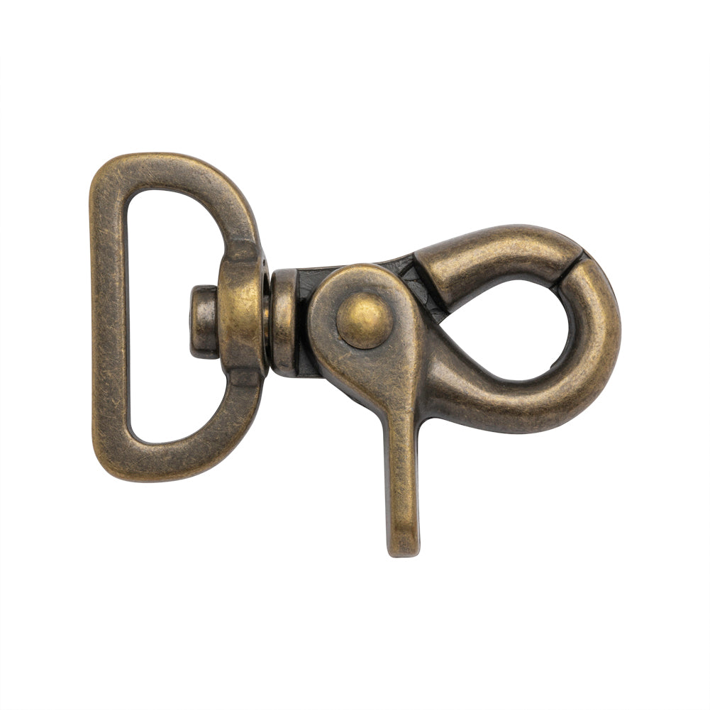 Antique Gold Metal Lobster Clasp- 2.125