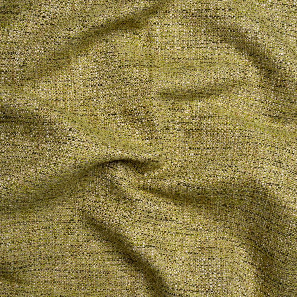 Tweed Upholstery Woven with Latex Backing - Lime - Heath Collection - Joann Fabrics