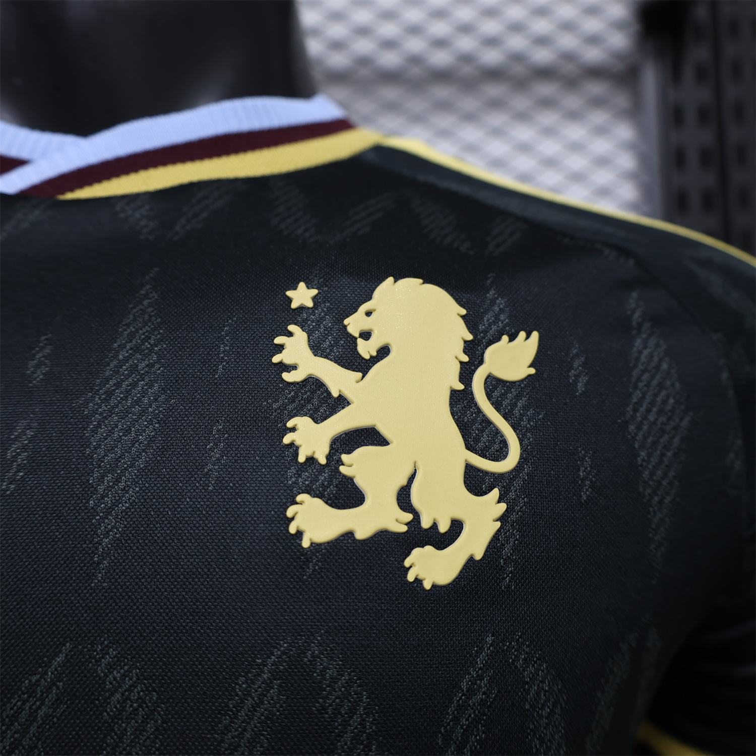 Aston Villa 26-27 Away Black Jersey - Player Version - UnitedFutballJersey