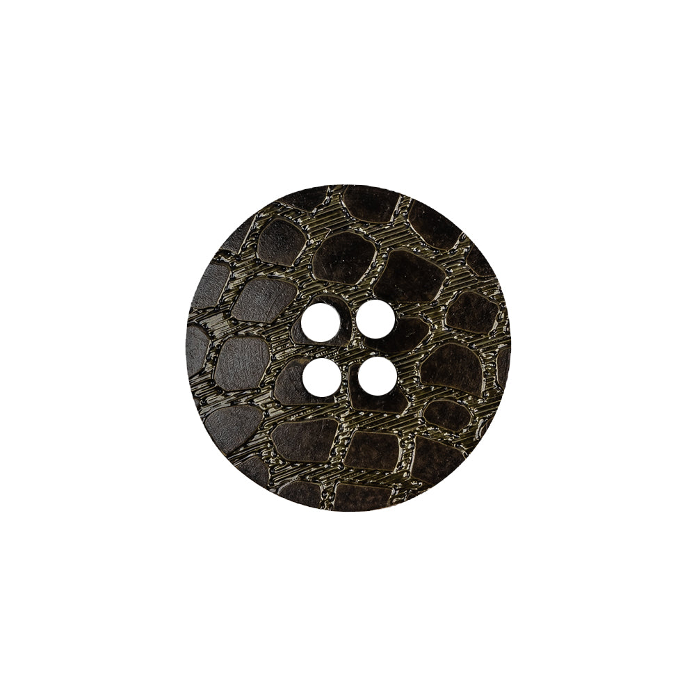 Multi-Green 4-Hole Plastic Button - 32L/20mm - Joann Fabrics