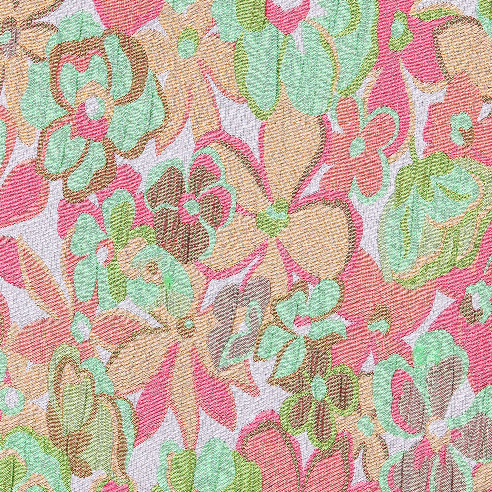 Italian Springtime Floral Polyester Brocade - Joann Fabrics