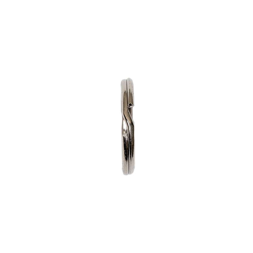 Nickel Metal Split Keychain Ring - 0.625