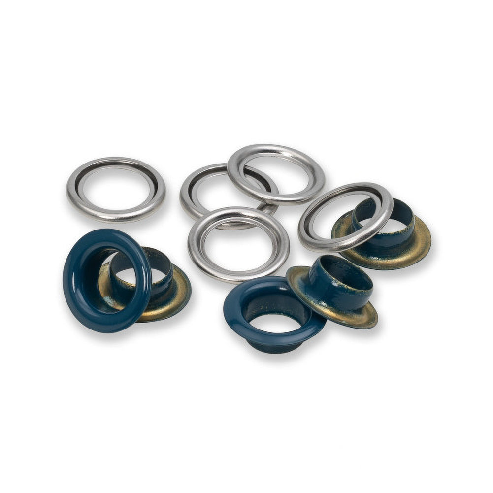 Prym Eyelets with Washers - Navy Blue 11mm - 20pc - Joann Fabrics