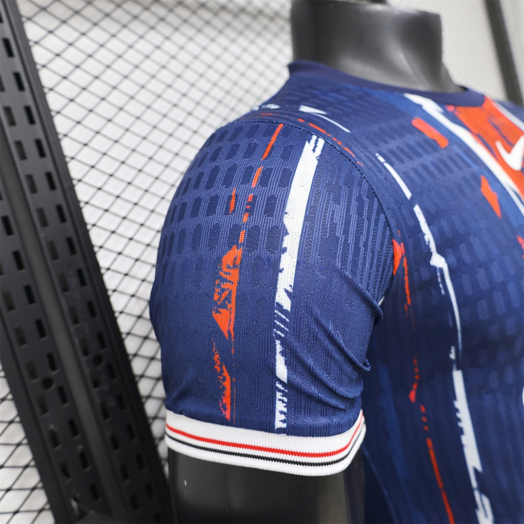 Paris Saint-Germain PSG 25-26 Abstract Design Special Jersey - Player Version - UnitedFutballJersey