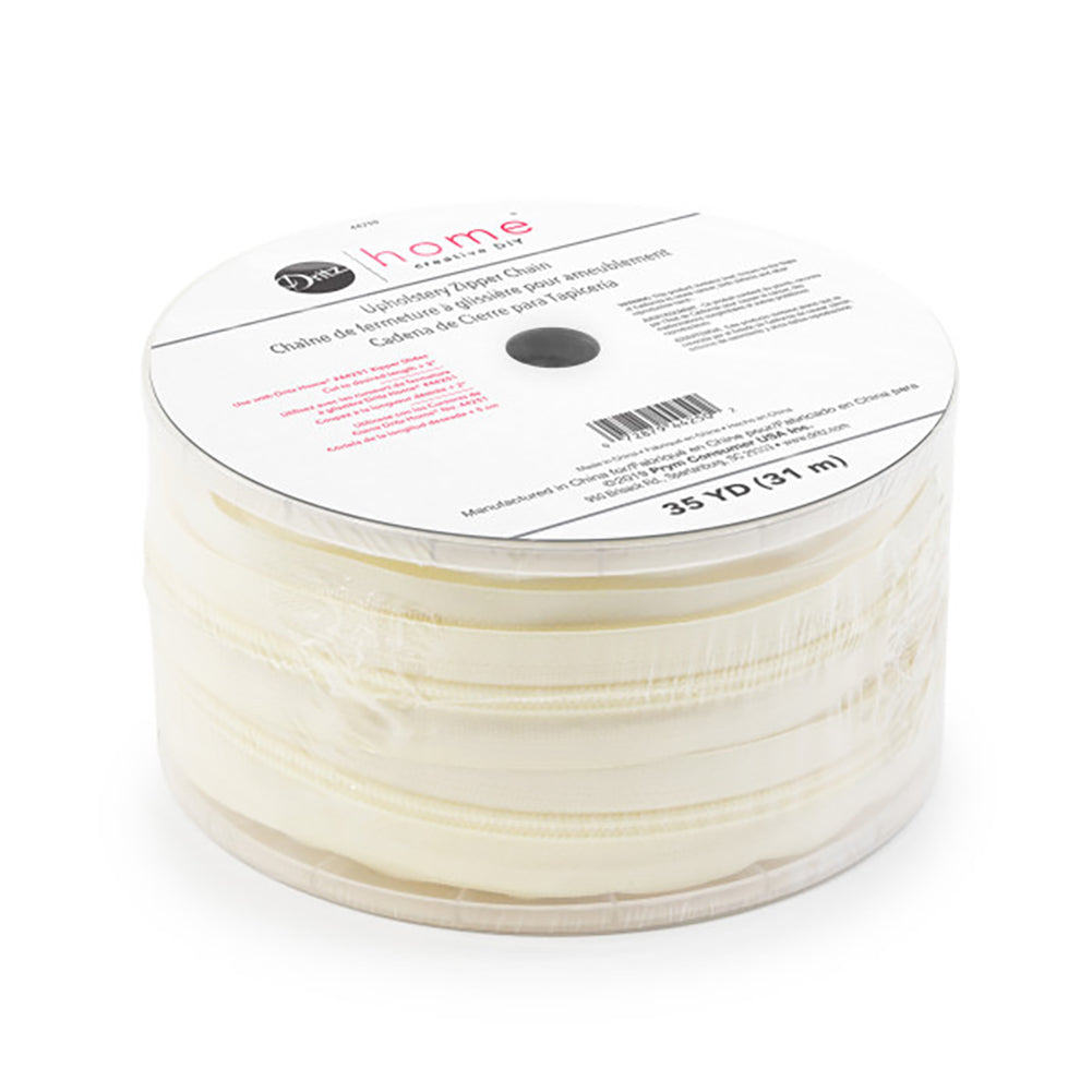 Dritz Home Upholstery Zipper Chain - Cream - 35yds - Joann Fabrics