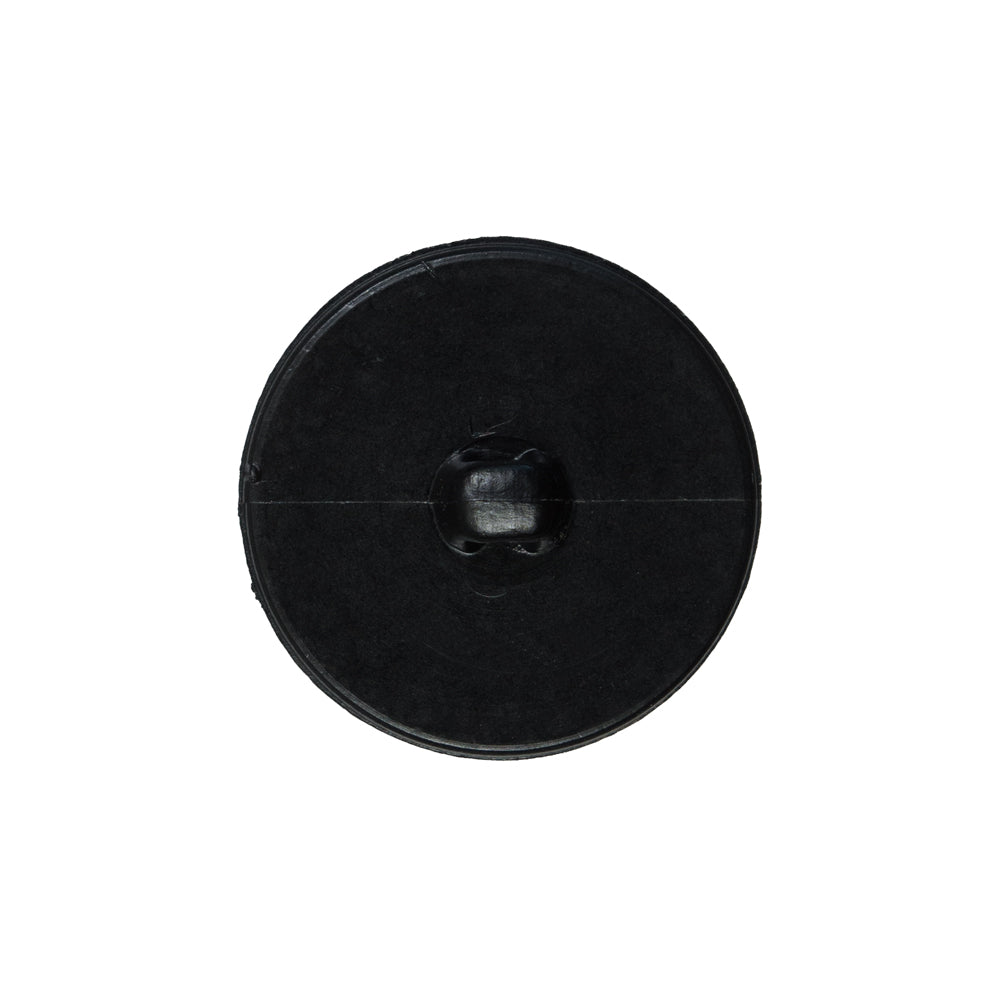 Black Cross Stitch Plastic Shank Back Button - 36L/23mm - Joann Fabrics