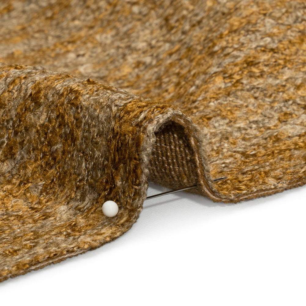 Plush Upholstery Boucle - Mocha Striated - Avenir Collection - Joann Fabrics