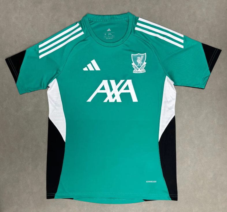 2025/2026 Liverpool Training Suit green Football Jersey 1:1 Thai quality