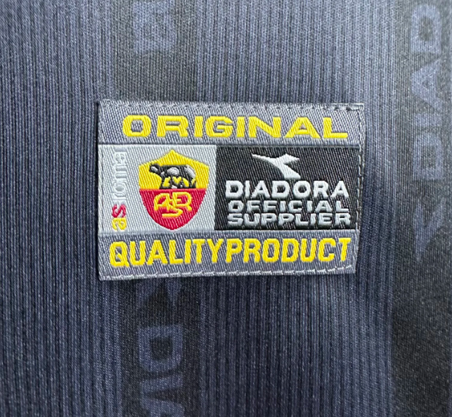 1999/2000 Long Sleeve Retro Roma Third Away Football Jersey 1:1 Thai Quality