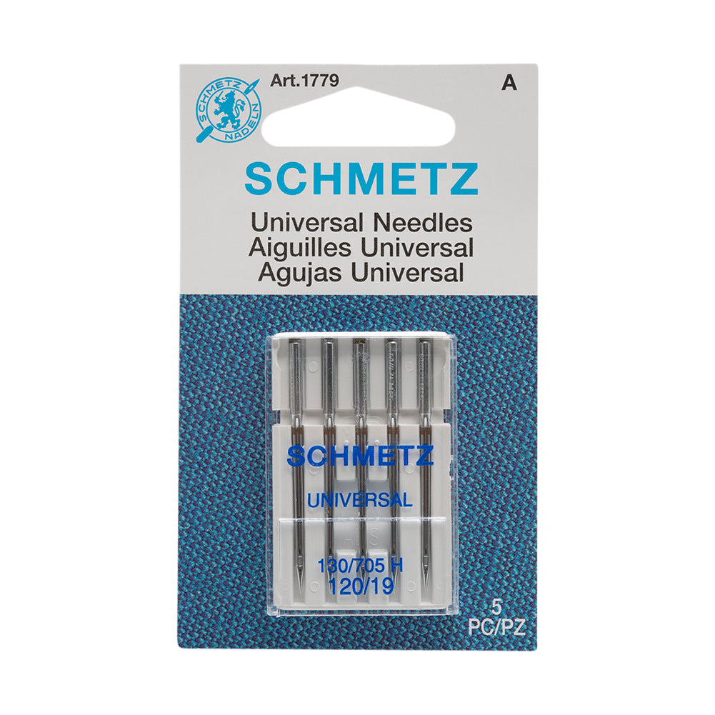 Schmetz Universal Machine Needles - 120/19 - 5 ct - Joann Fabrics