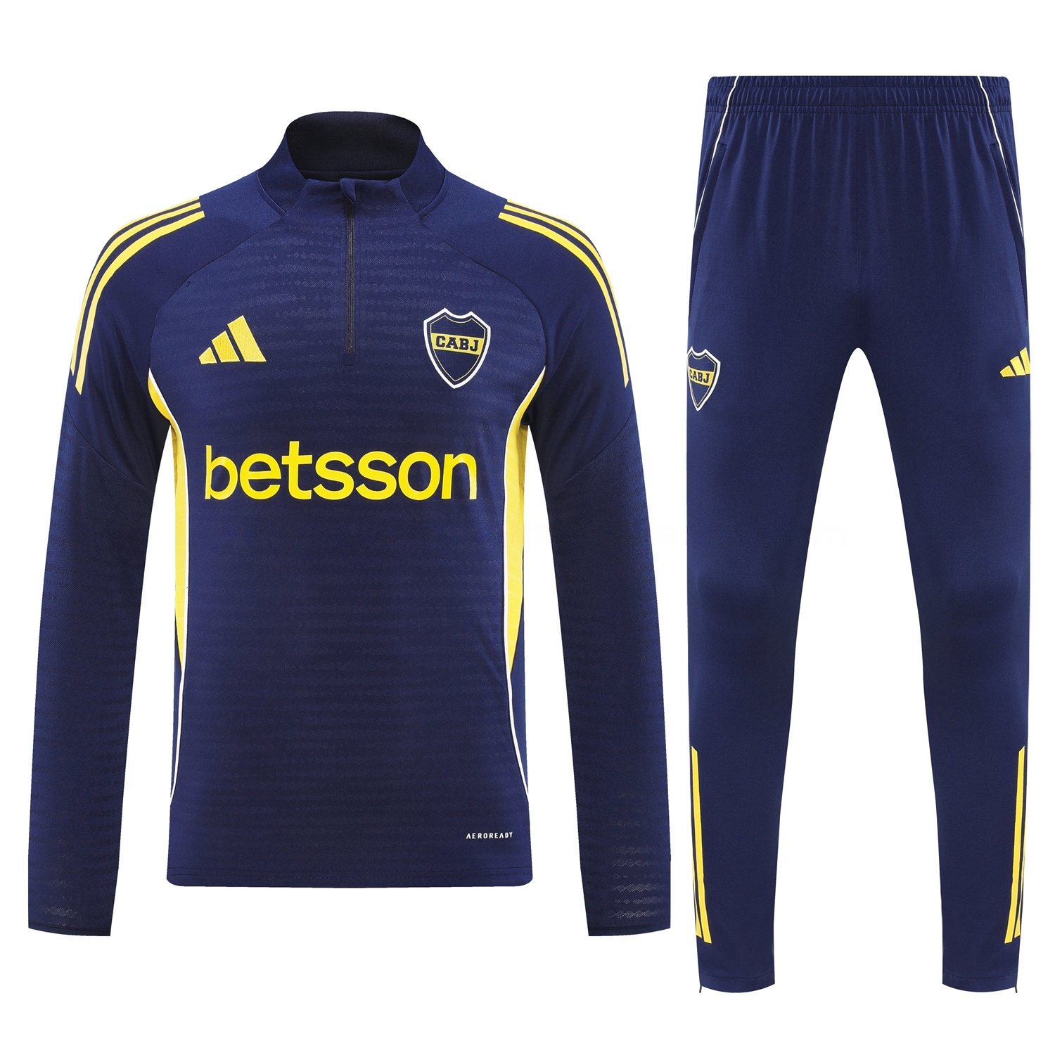 Boca Juniors 25-26 Long Sleeves Training Set - Royal Blue Top & Pants - UnitedFutballJersey