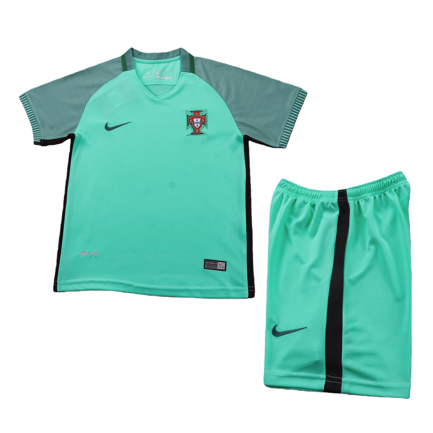 Retro Portugal 2016 Away Kids Kit - UnitedFutballJersey