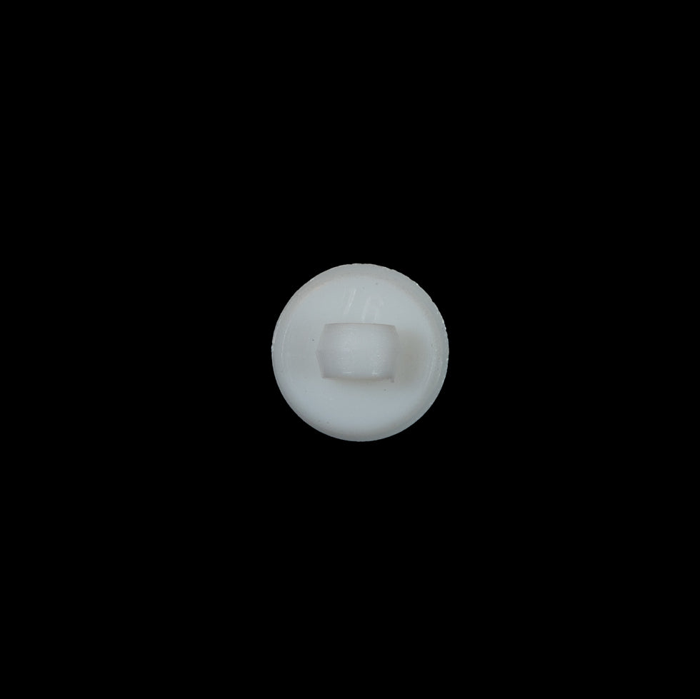 Italian White Spiral Etched Plastic Button - 16L/10mm - Joann Fabrics