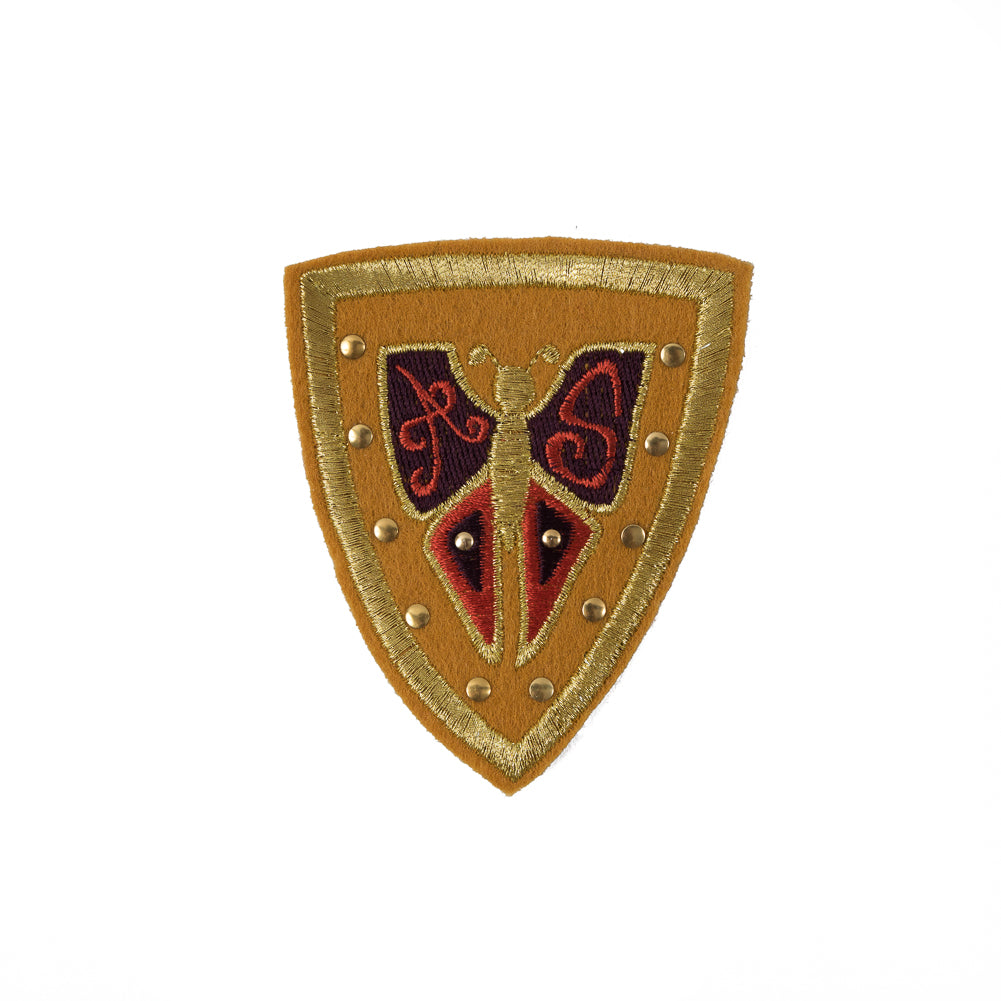 Mustard Military Butterfly Patch - Joann Fabrics