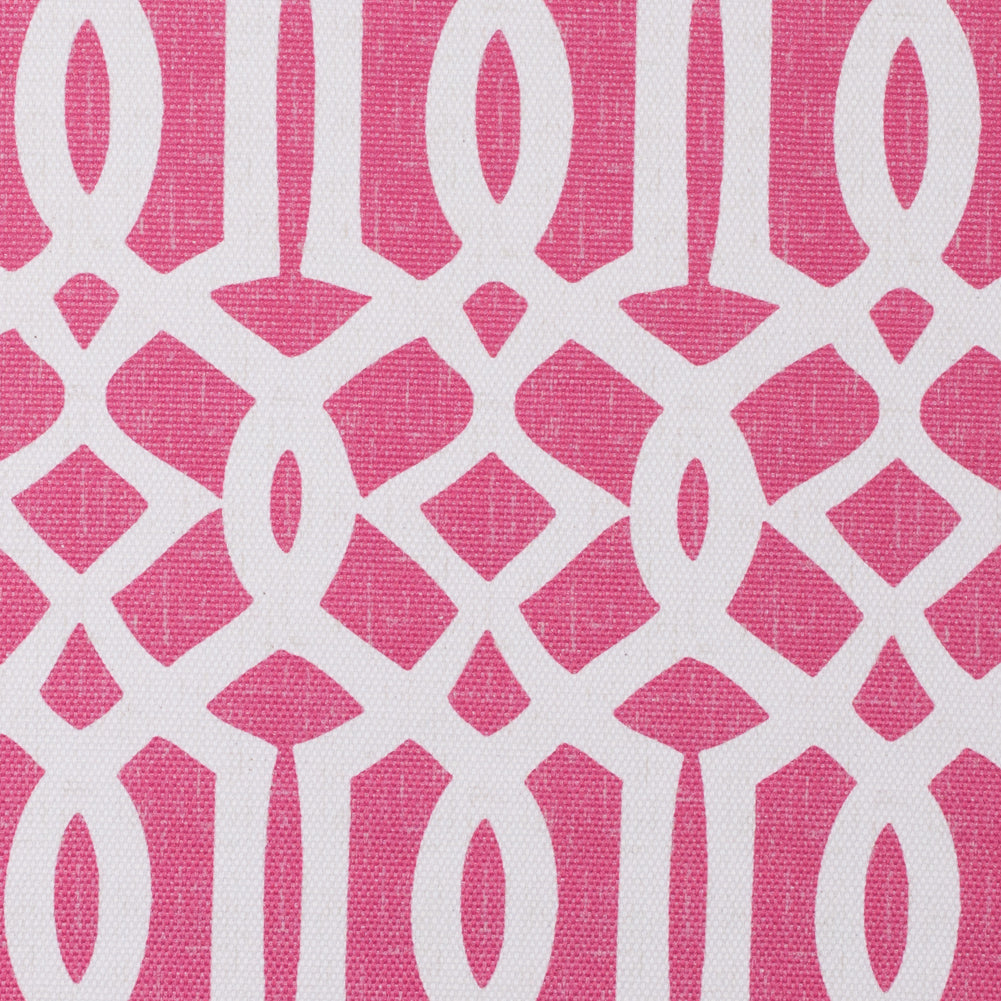 Pink Lattice Outdoor Polyester Canvas - Joann Fabrics