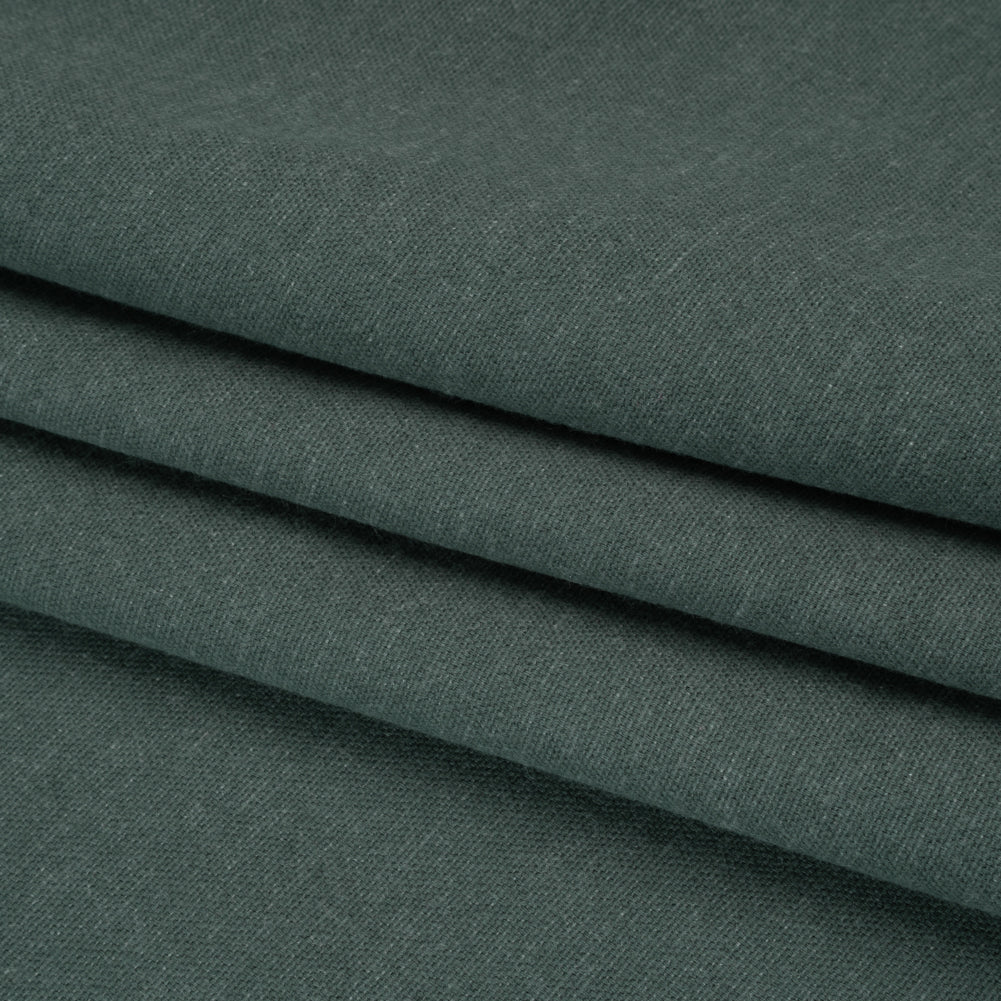 Brushed Cotton and Linen Woven - Teal - British Imported - Joann Fabrics