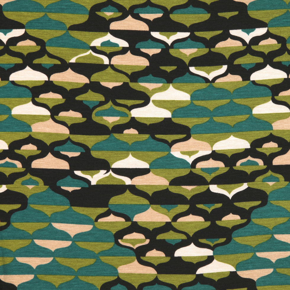 Italian Multicolor Stretch Rayon Jersey Print - Joann Fabrics