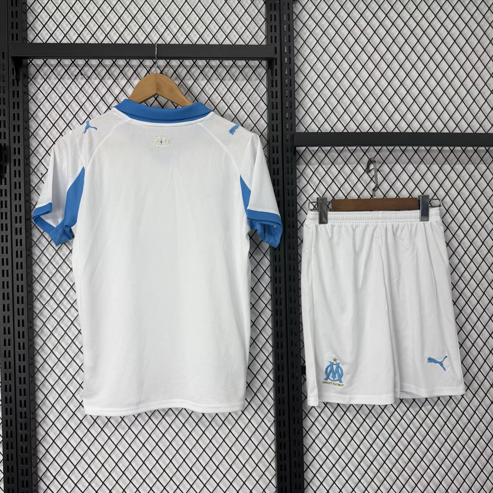 2025/2026 Olympique de Marseille Home Football Shirt 1:1 Thai Quality Kids Size