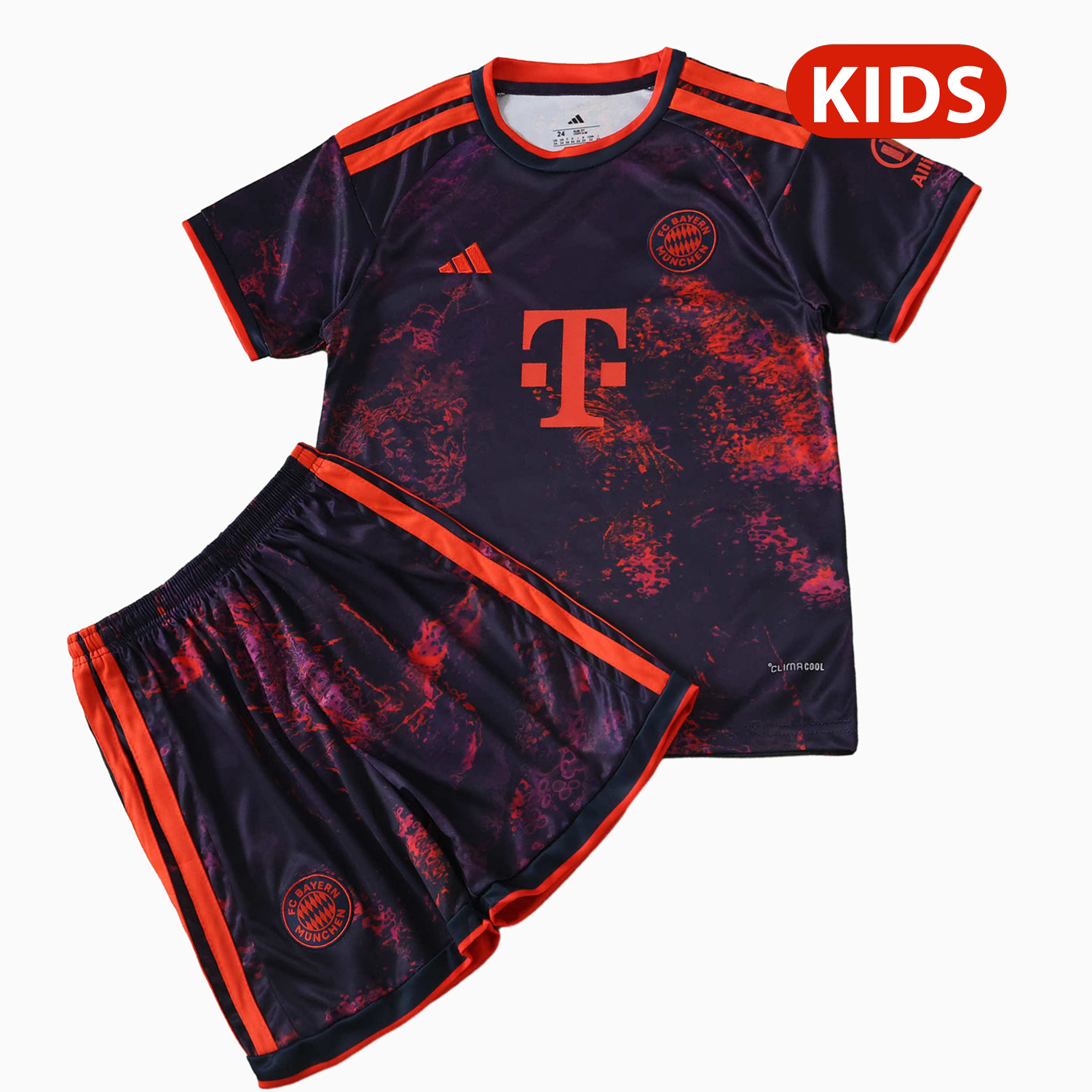 Bayern Munich 26-27 Third Kids Kit - UnitedFutballJersey