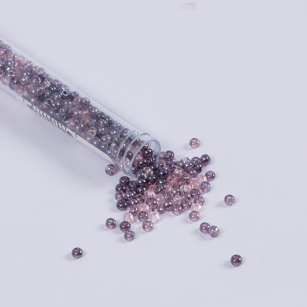 Mixed Lilac Czech Seed Beads - Size 6 - Joann Fabrics