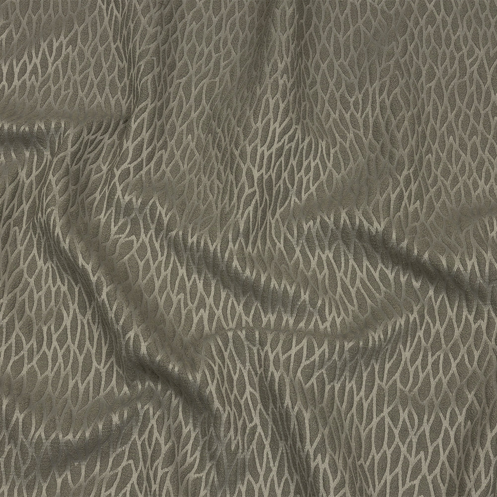 Recycled Polyester Drapery Jacquard - Slate Stepping Stones - British Imported - Joann Fabrics