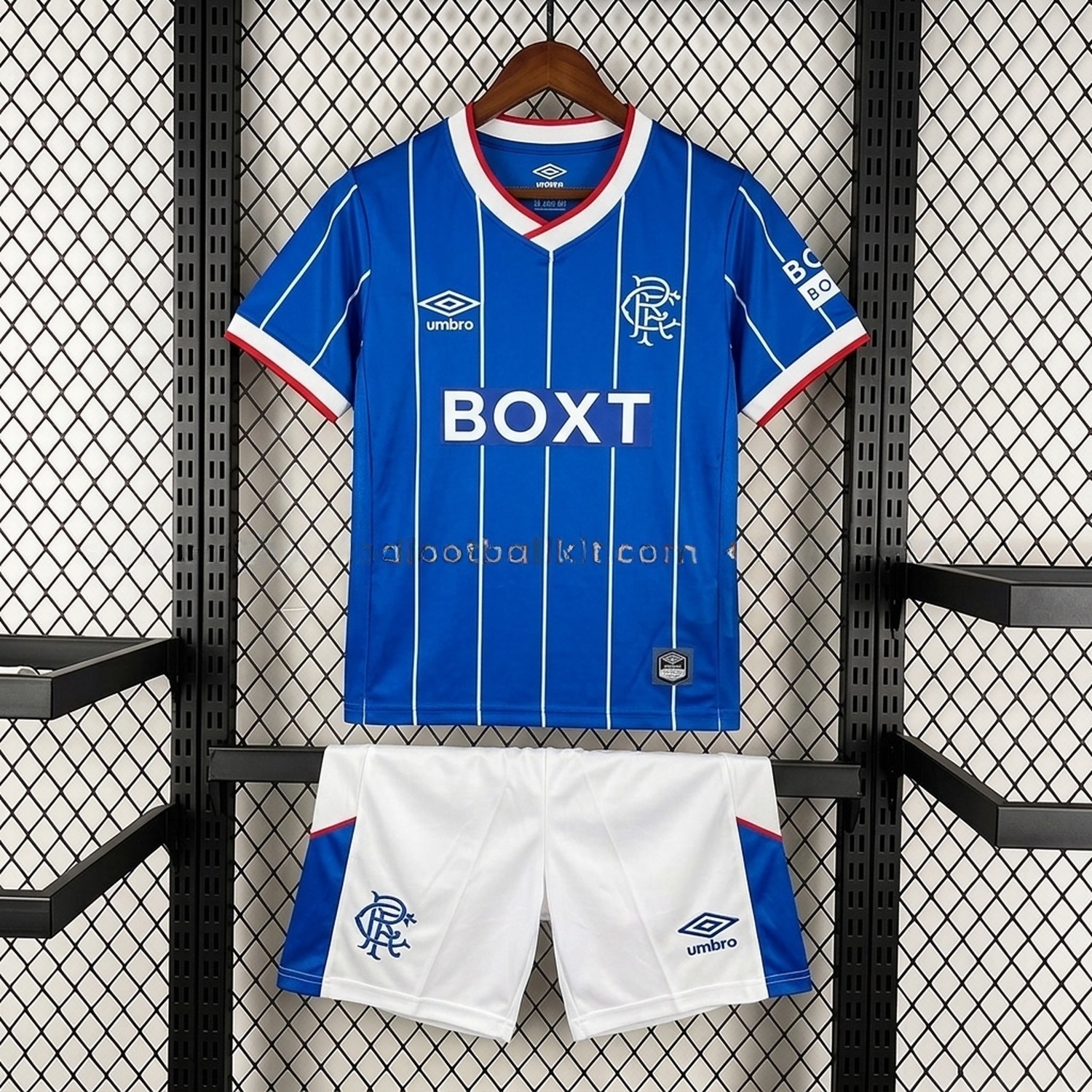 Glasgow Rangers 26-27 Home Kids Kit - UnitedFutballJersey