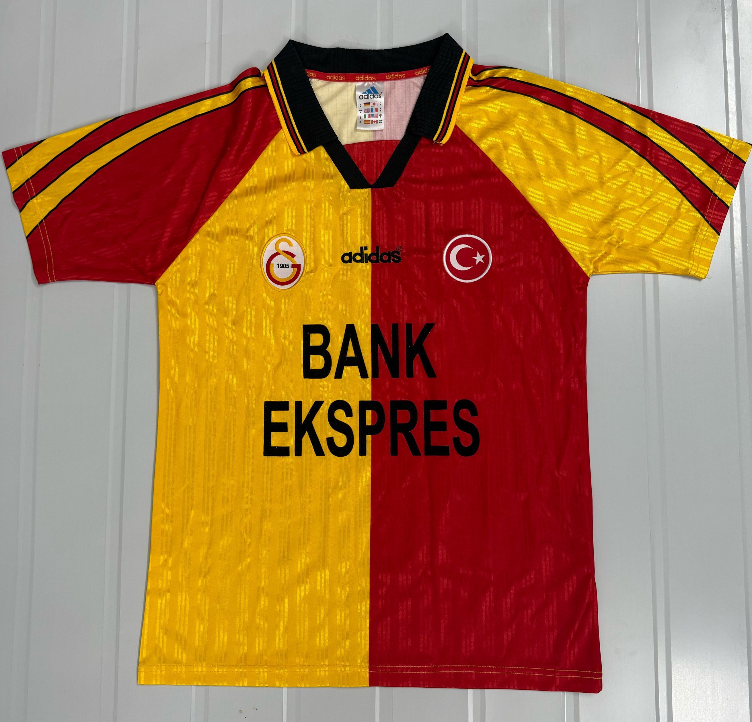1997/1998 Retro Galatasaray Home Football Shirt 1:1 Thai Quality