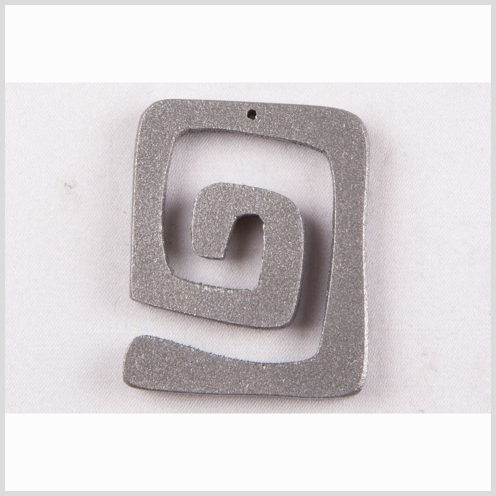 Silver Wood Pendant - 33L/21mm - Joann Fabrics