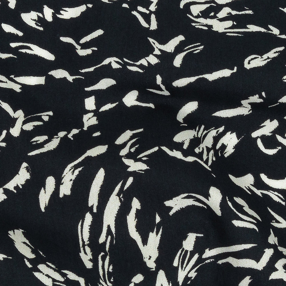 Mood Exclusive Black In Plain Sight Cotton Poplin - Joann Fabrics