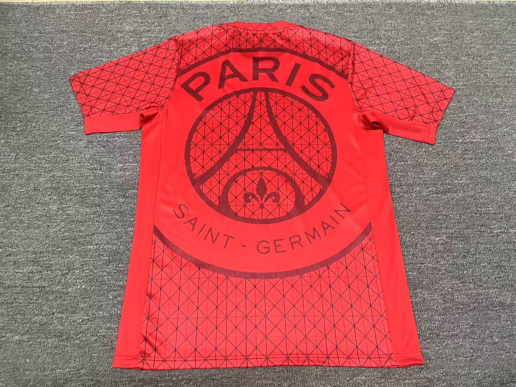 2025/2026 Psg Paris Saint-Germain Training clothes Red Football Jersey 1:1 Thai quality