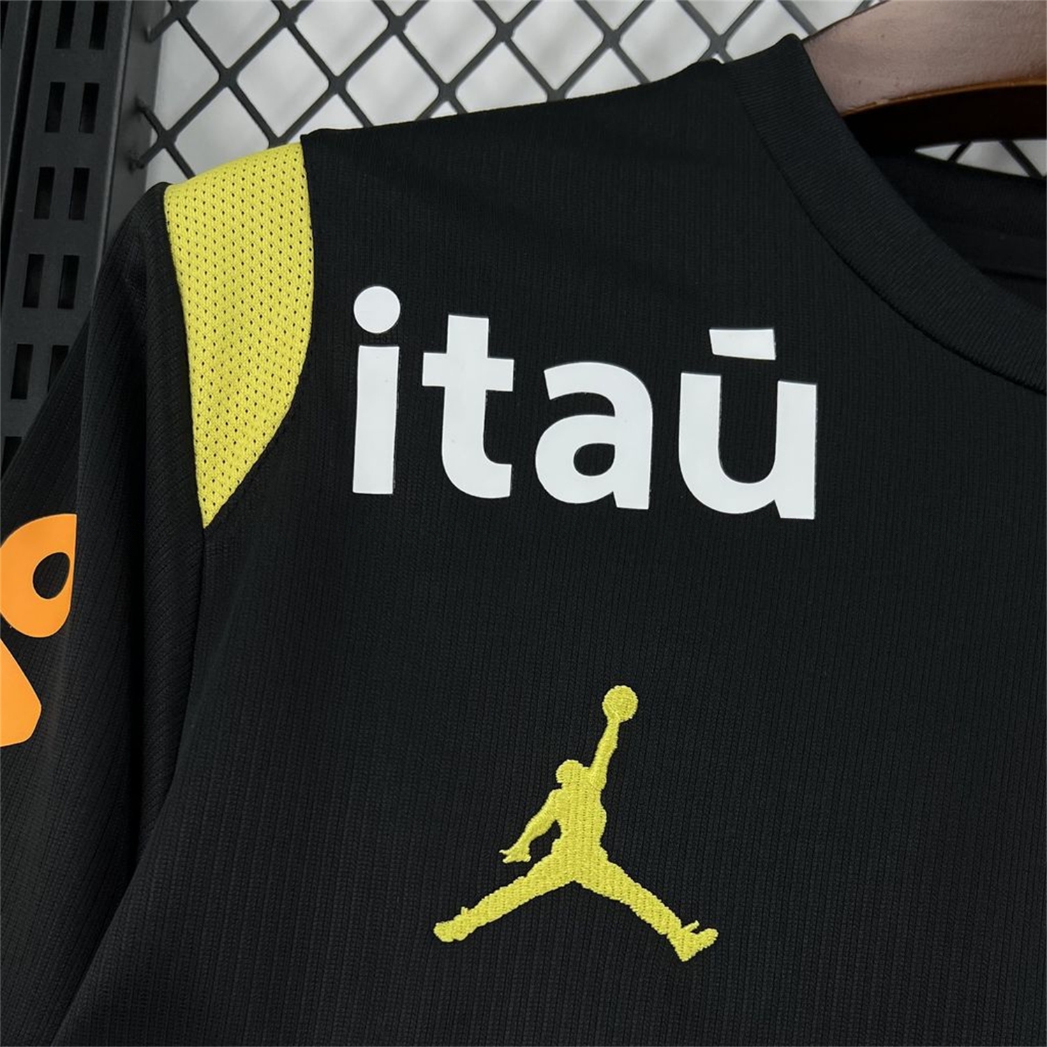 Brazil 2026 Black Yellow Pre-Match Jersey - Fans Version - UnitedFutballJersey