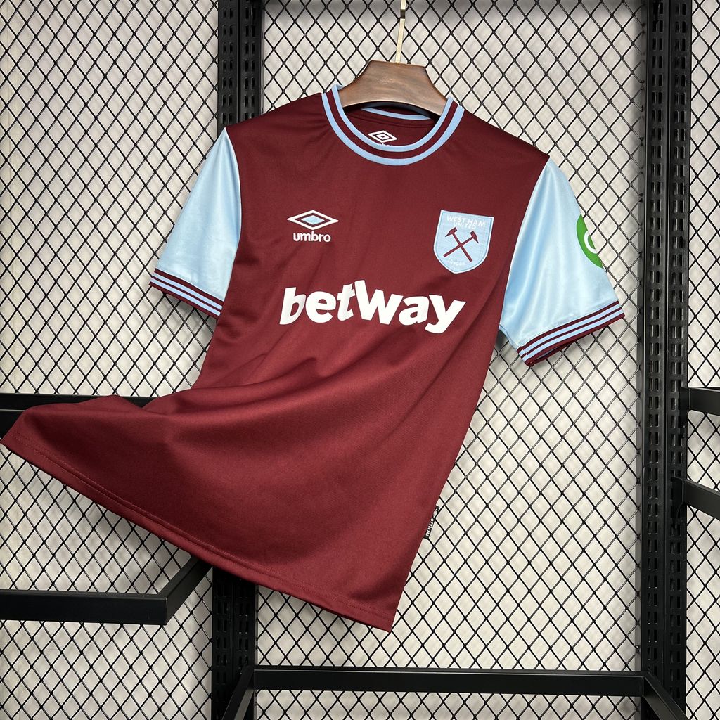 2024/2025 West Ham United Football Shirt Home 1:1 Thai Quality