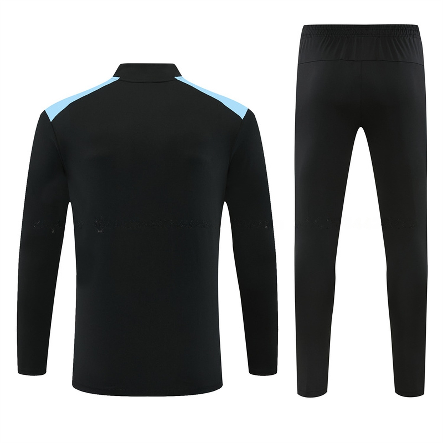 Feyenoord 26-27 Long Sleeve Training Set - Black Top & Black Pants - UnitedFutballJersey
