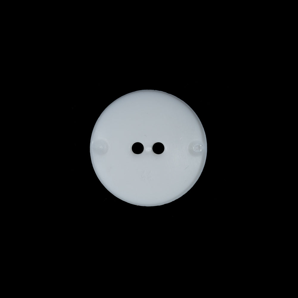 White Etched 2-Hole Plastic Button - 24L/15mm - Joann Fabrics