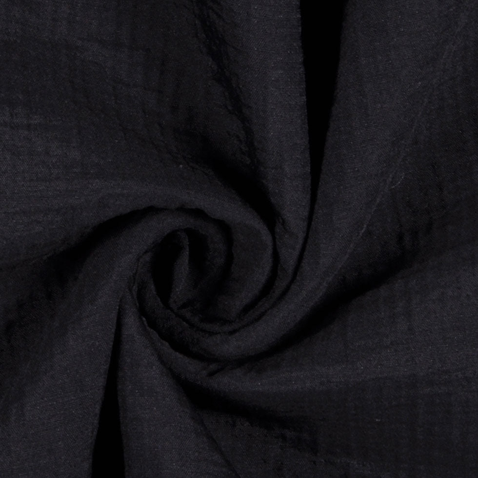 Black Crinkled Double Face - Joann Fabrics