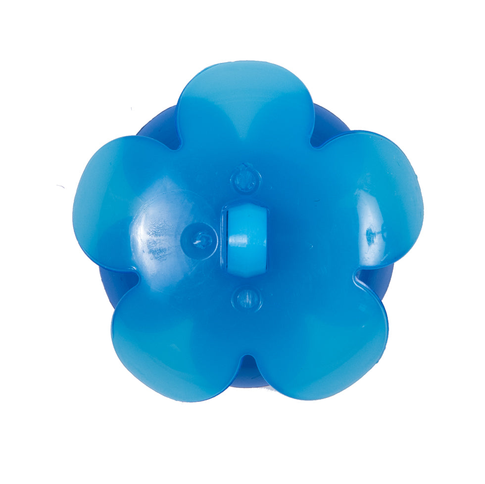 Italian Blue Floral Shank-Back Button - 48L/30.5mm - Joann Fabrics