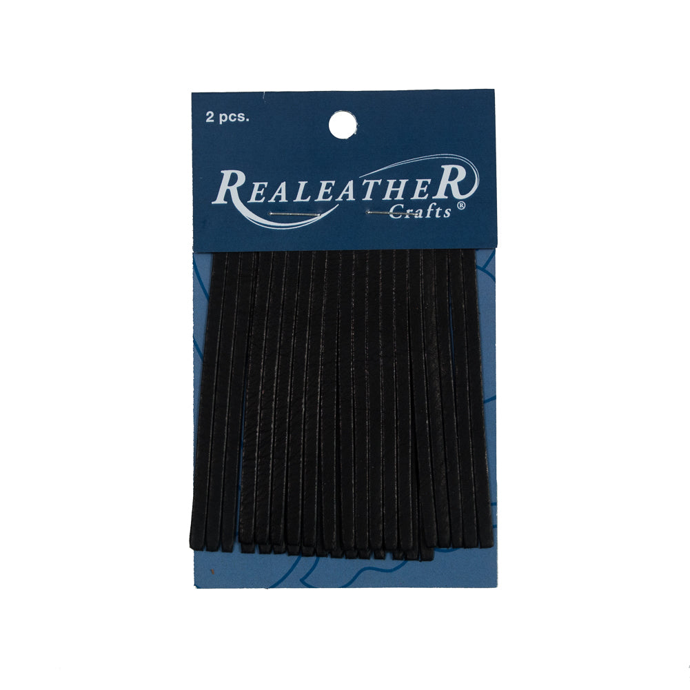 Realeather Black Deerskin Fringe Trim - Joann Fabrics