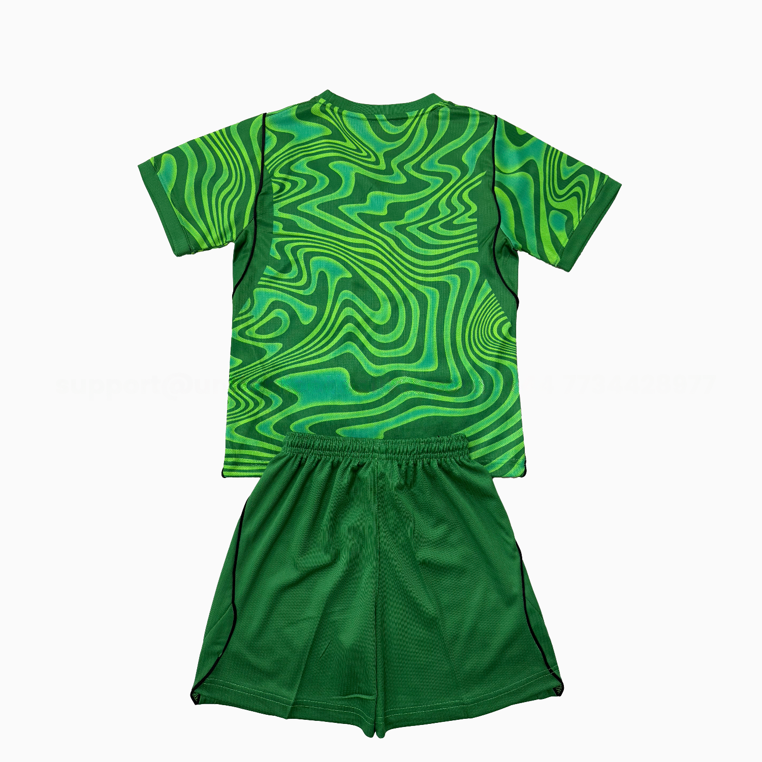 Brazil 2026 Green Goalkeeper Kids Kit - UnitedFutballJersey